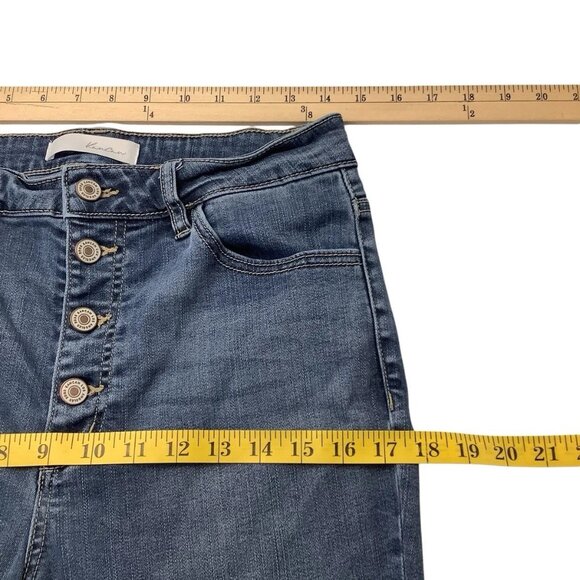 Kancan Buttonfly High-Rise Ankle Skinny Jeans Size 11/29 - Picture 5 of 10